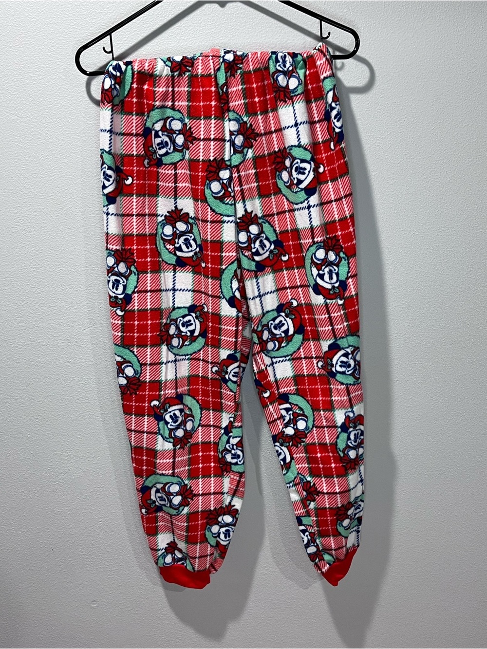 Women’s Disney Red Plaid Character Long-Sleeve Top - Picture 4 of 6